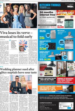 Viva Loses Its Verve – Musical to Fold Early