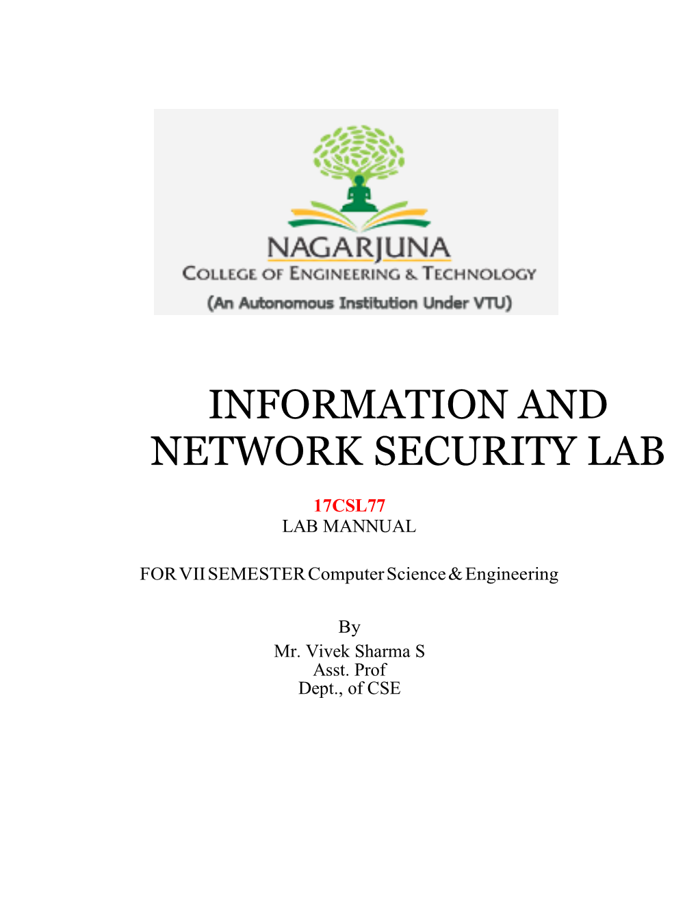 Information and Network Security Lab