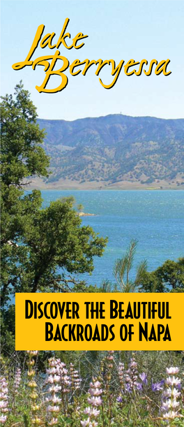Lake Berryessa Visitors Brochure