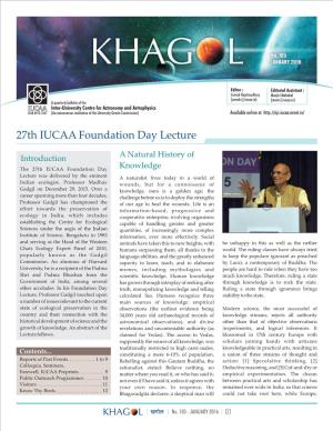 IUCAA Bulletin 2016