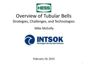 Overview of Tubular Bells Strategies, Challenges, and Technologies Mike Mcevilly