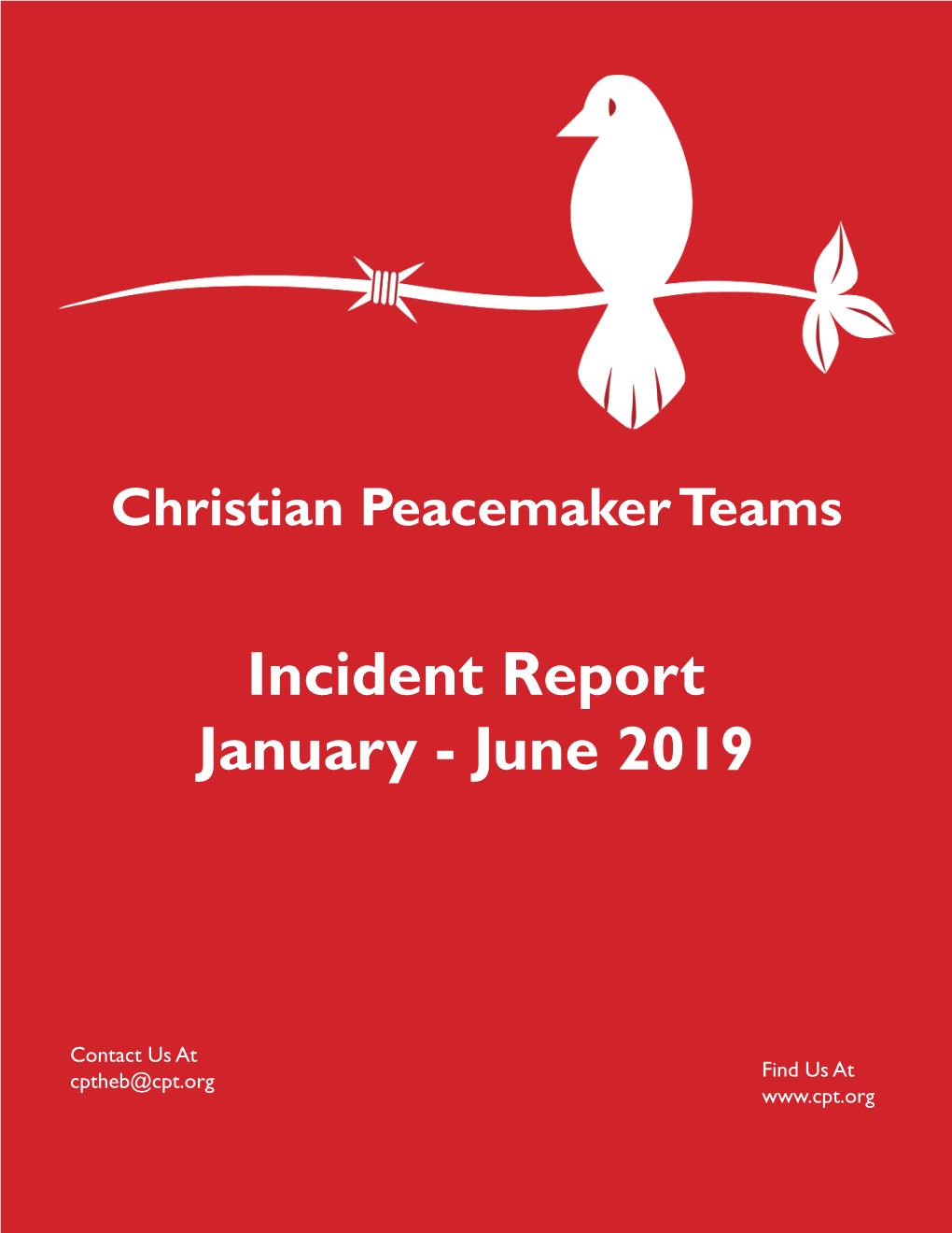 Incident Report January - June 2019