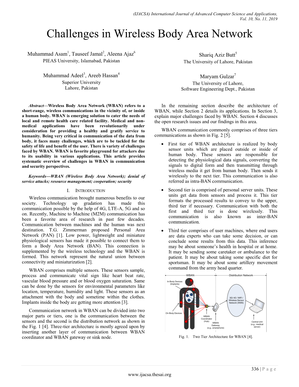 Challenges in Wireless Body Area Network