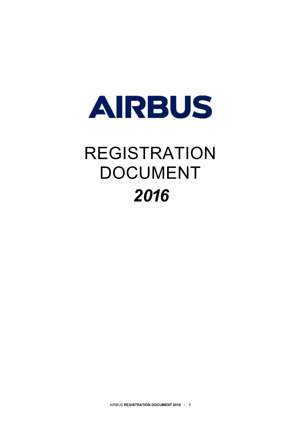 Registration Document 2016 - 1