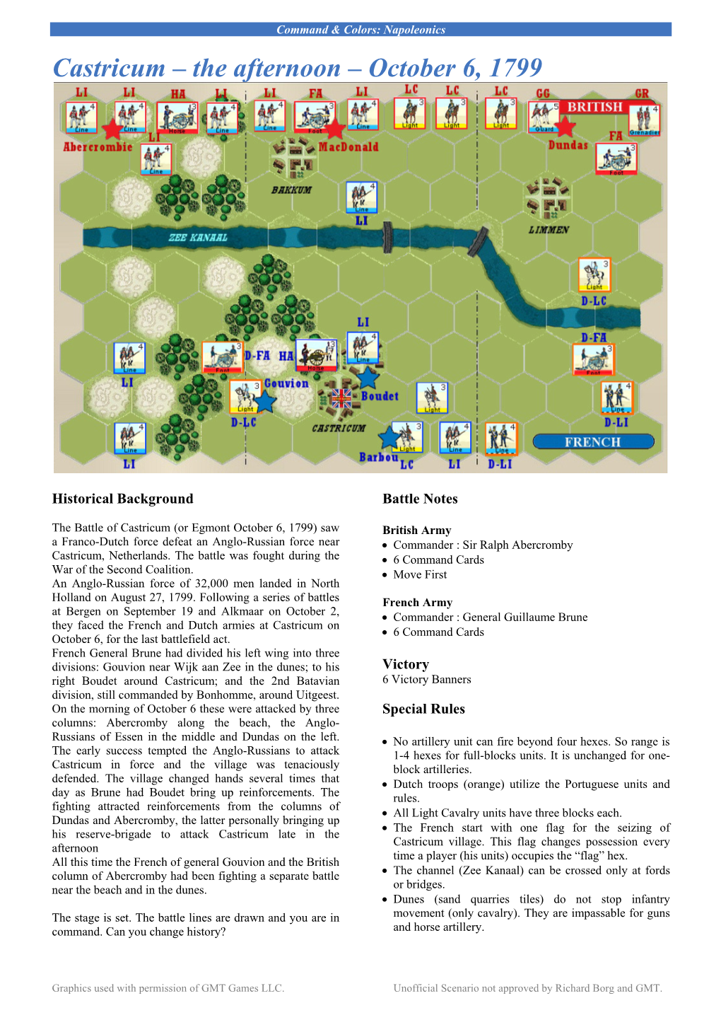 Castricum – the Afternoon – October 6, 1799