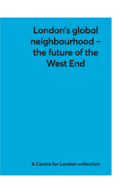 London's Global Neighbourhood – the Future of the West