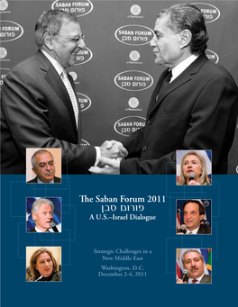 The Saban Forum 2011