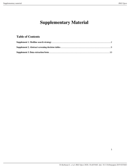 Supplementary Material BMJ Open