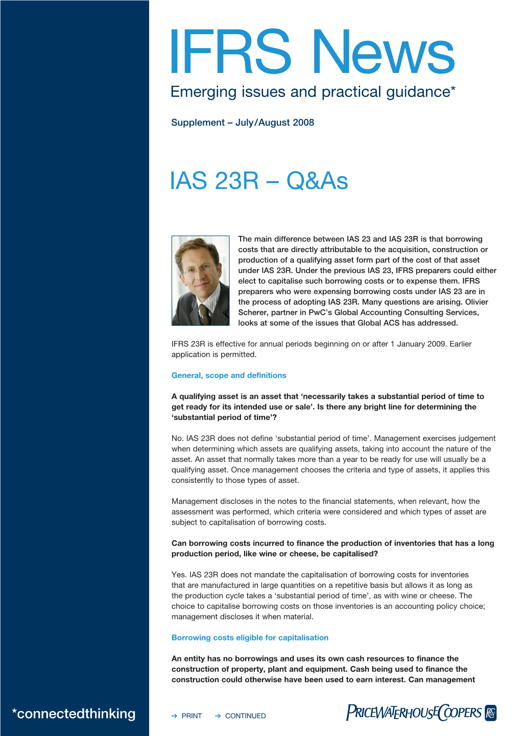 IAS 23R – Q&As