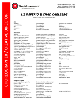 Liz Imperio & Chad Carlberg