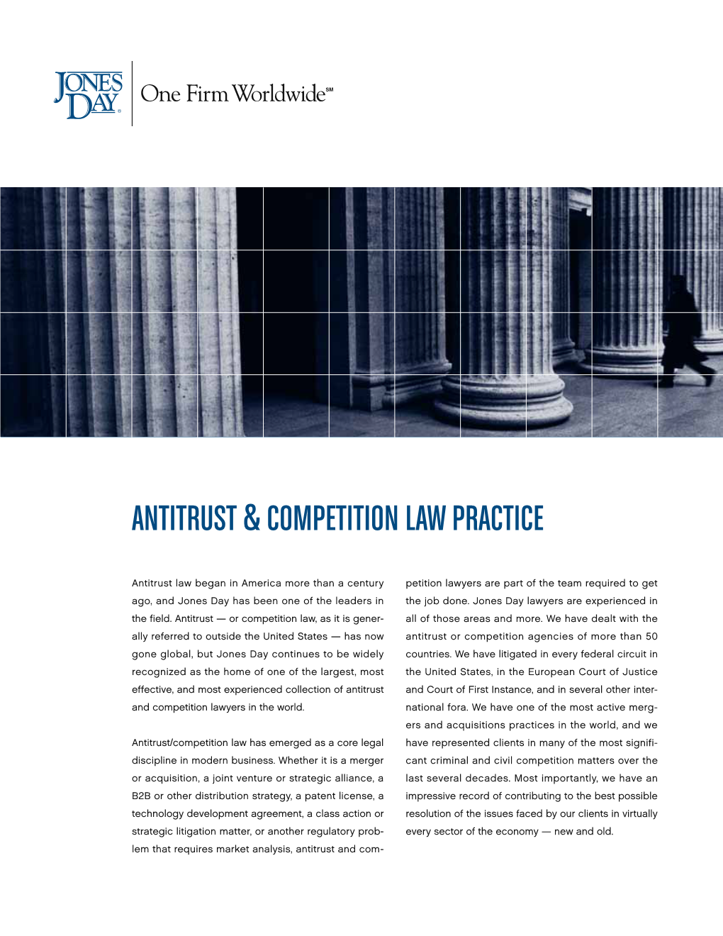 Antitrust & Competition Law Practice