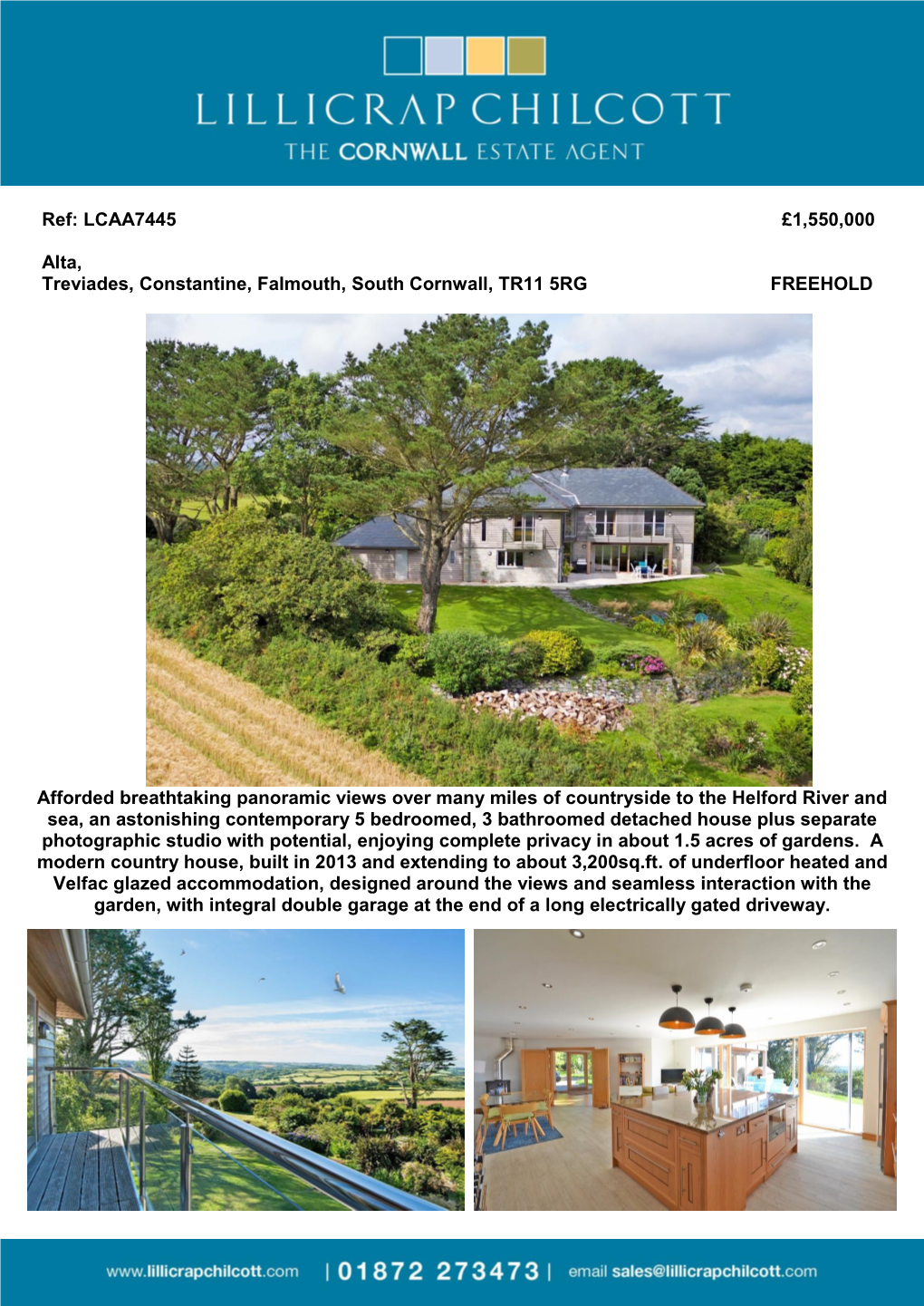 Ref: LCAA7445 £1,550,000