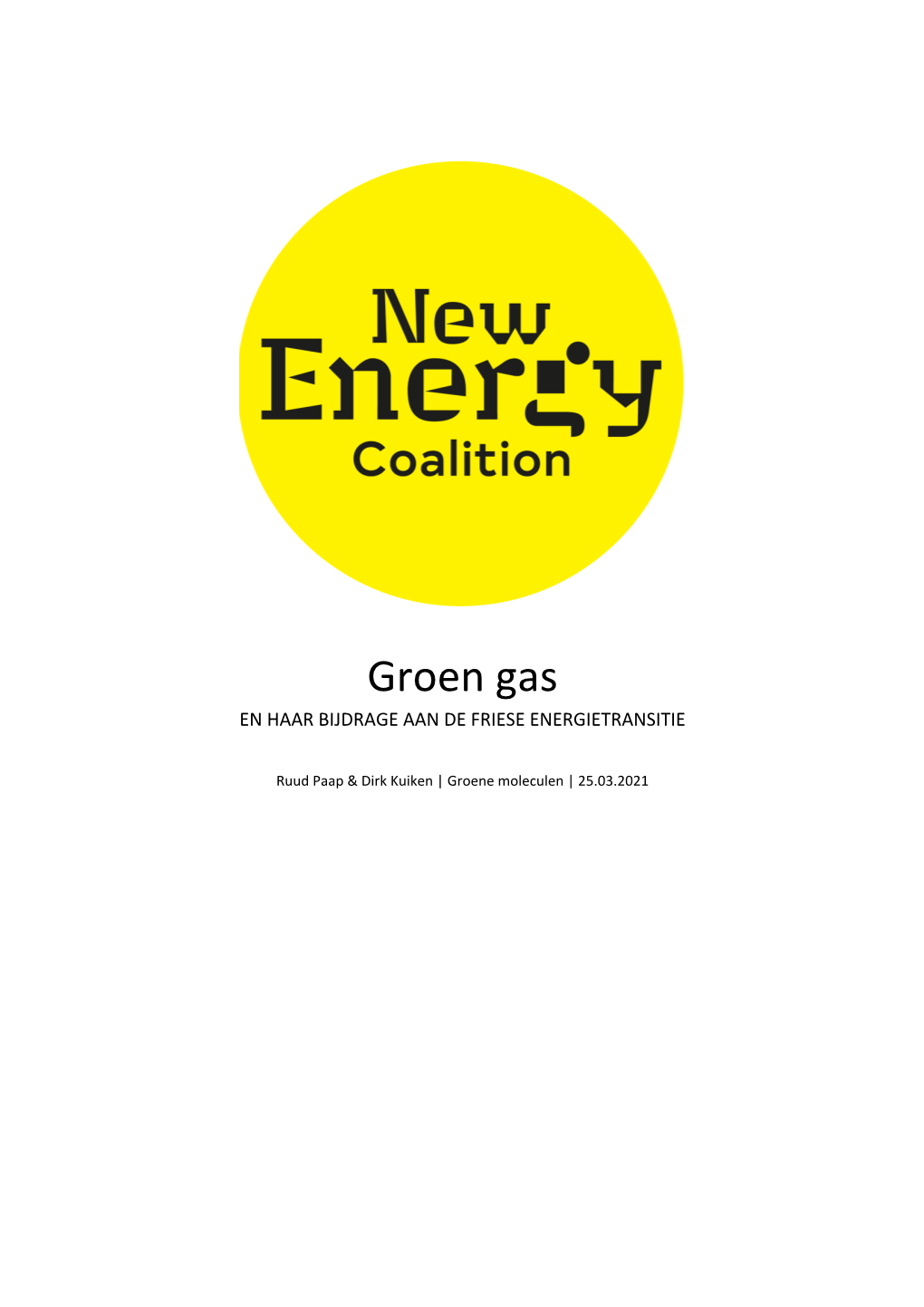 Groen Gas En Haar Bijdrage Aan De Friese Energietransities