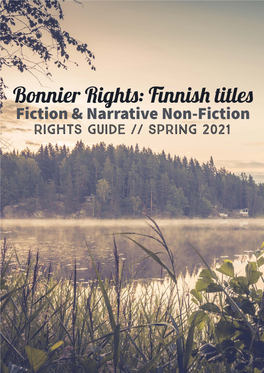 Download Our Spring 2021 Fiction & Narrative