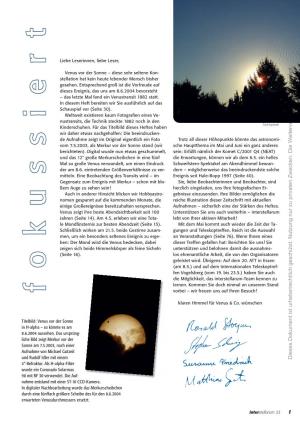 Interstellarum 33 1 Zeitschrift Für Praktische Astronomie