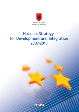National Strategy for Development and Integration 2007-2013