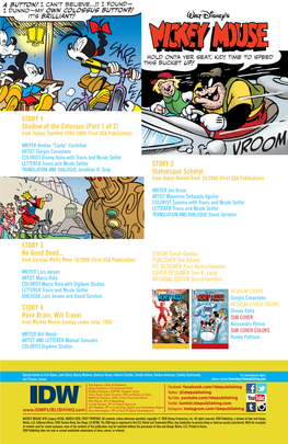 Part 1 of 2) from Italian Topolino 2593, 2005 (First USA Publication)