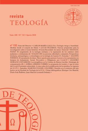 Revista Teologia Ago 2020.Indd