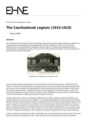 The Czechoslovak Legions (1914-1919)