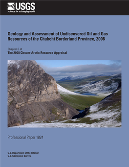Geology and Assessment of Undiscovered Oil and Gas Resources of the Chukchi Borderland Province, 2008