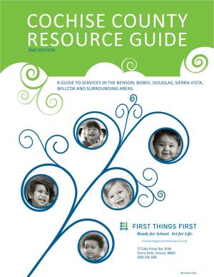 Cochise County Resource Guide 2Nd Edition