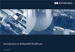 Introduction to Rothschild Healthcare