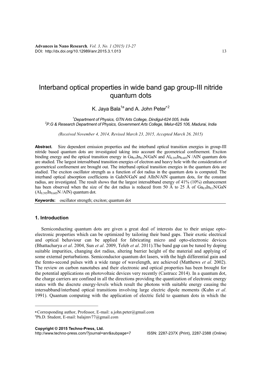 Interband Optical Properties in Wide Band Gap Group-III Nitride Quantum Dots