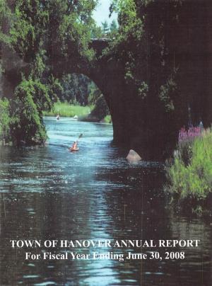 Hanover Annual Report FY 2008