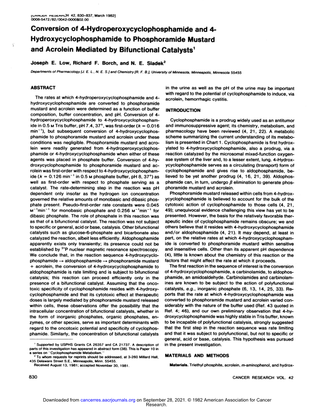 Acrolein Mediated by Bifunctional Catalysts 4