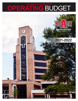 Arkansas State University Operating Budget