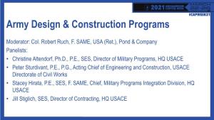 Army Design Construction