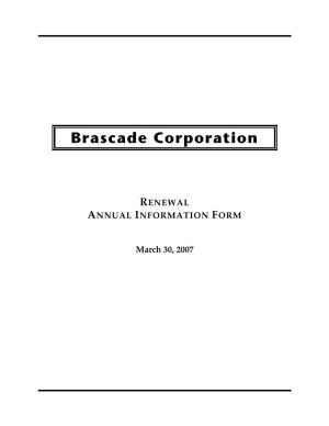 Brascade Corporation