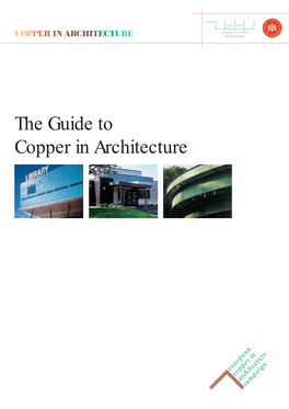The Guide to Copper in Architecture