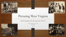 Picturing West Virginia