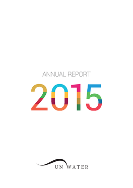 Annual Report About Un-Water