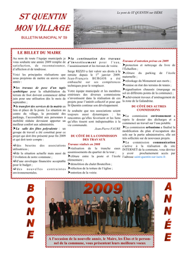 Janvier 2009