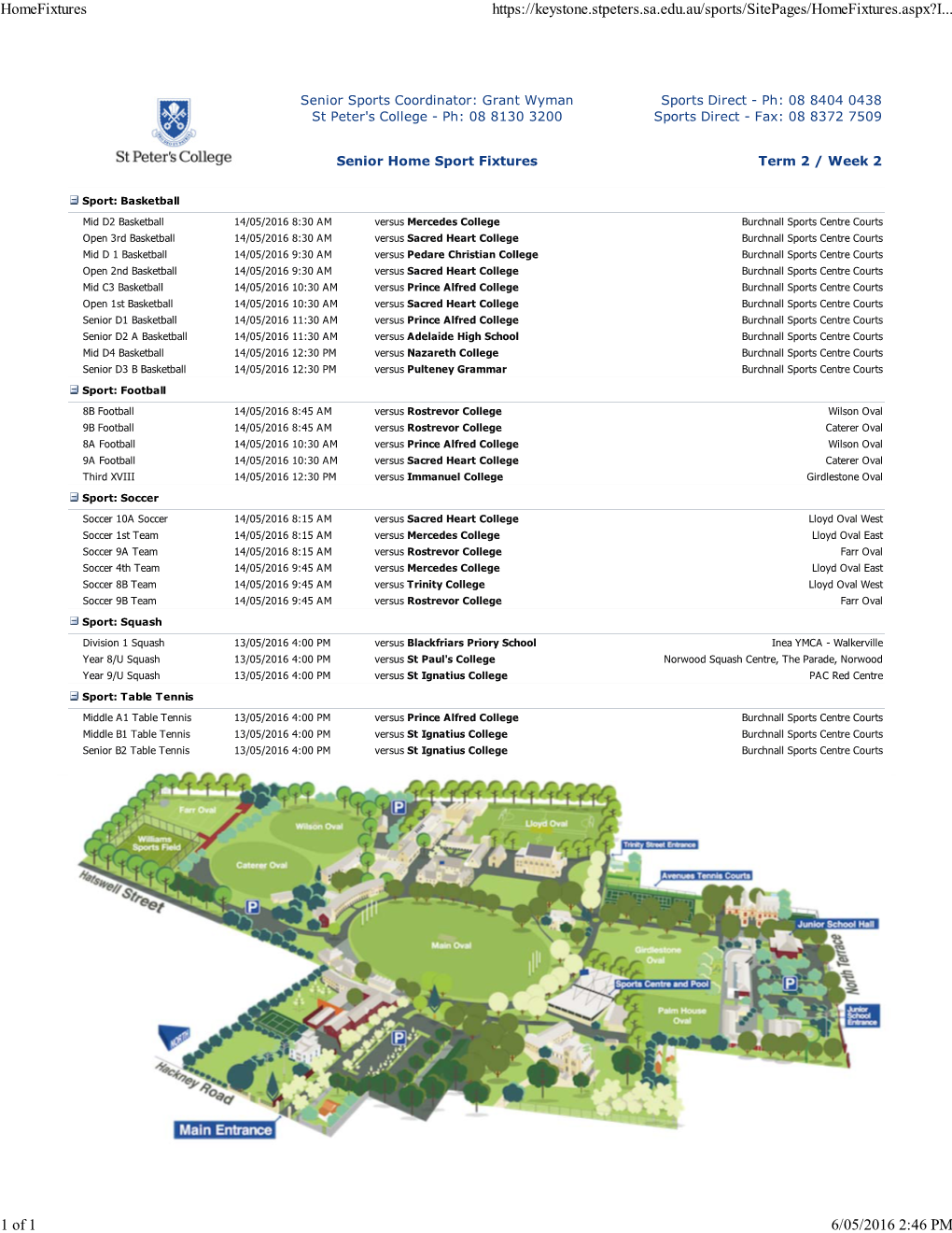 Homefixtures