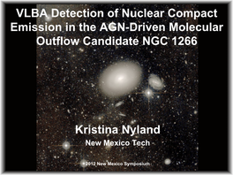 VLBA Detection of Nuclear Compact Emission in the AGN-Driven Molecular Outflow Candidate NGC 1266