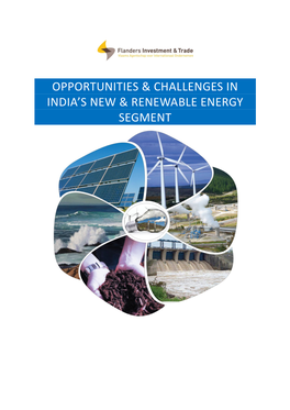 Opportunities & Challenges in India's New & Renewable Energy Segment