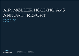 Ap Møller Holding A/S Annual ∙ Report