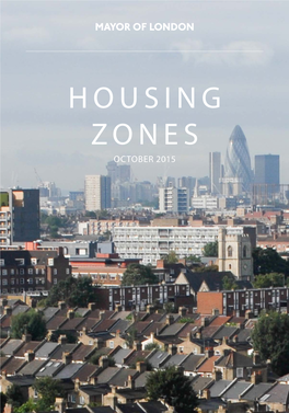 Housing Zones OCTOBER 2015