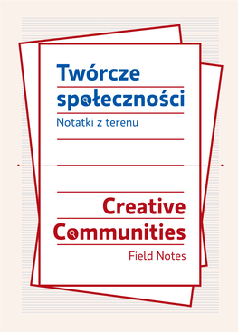 Twórcze Społeczności Creative Communities