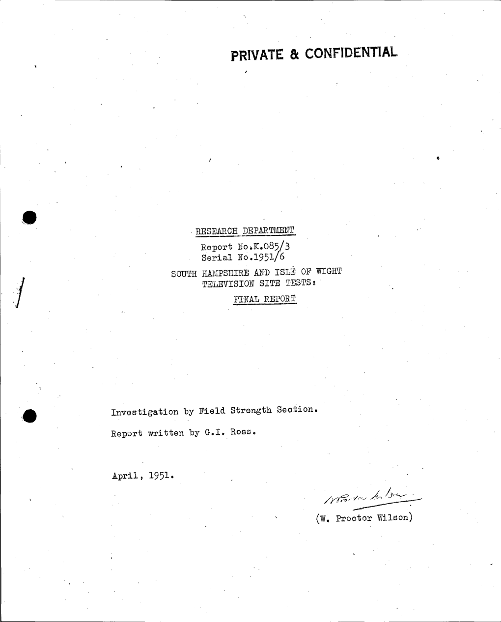 R&D Report 1951-06