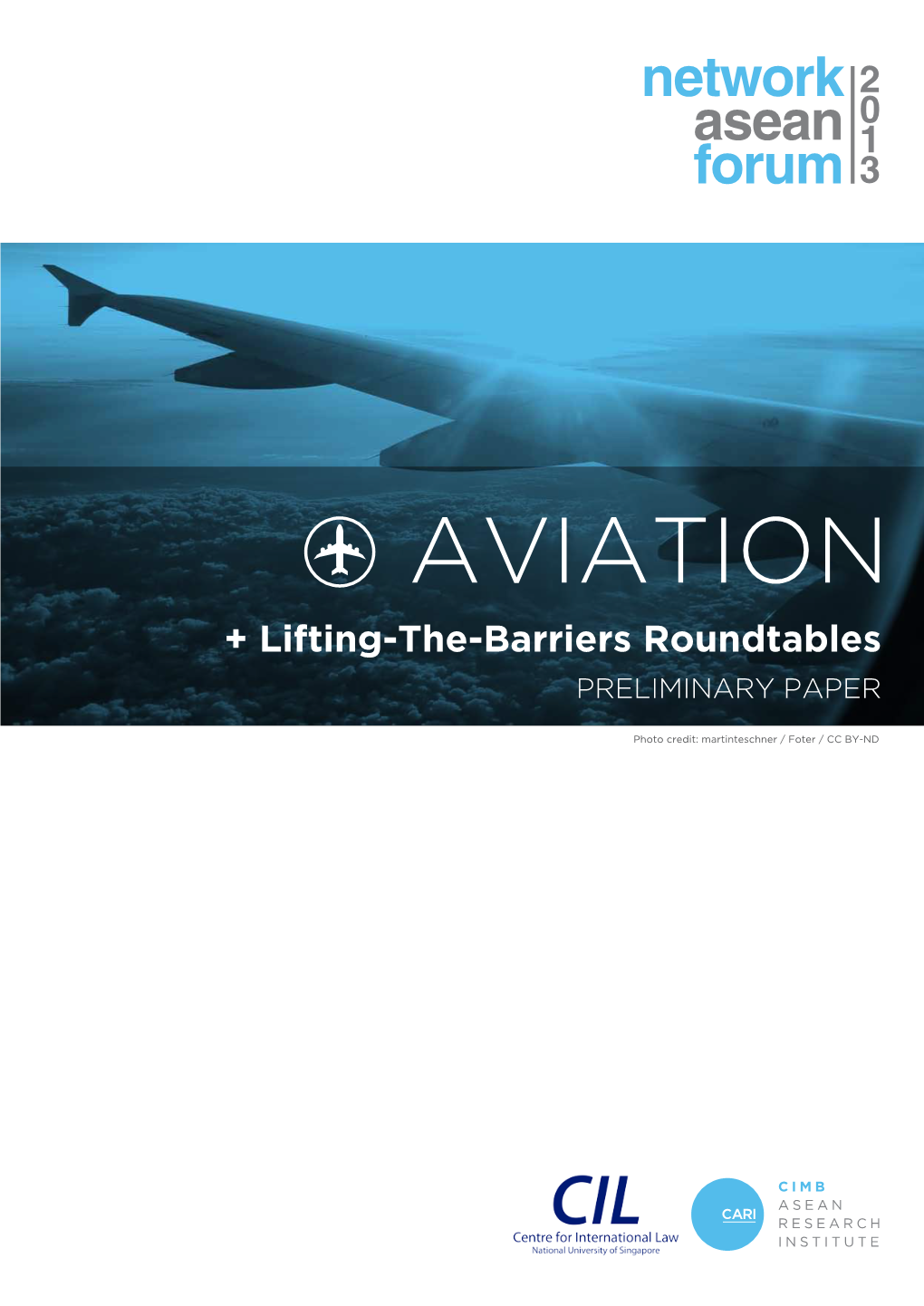 AVIATION + Lifting-The-Barriers Roundtables Preliminary Paper