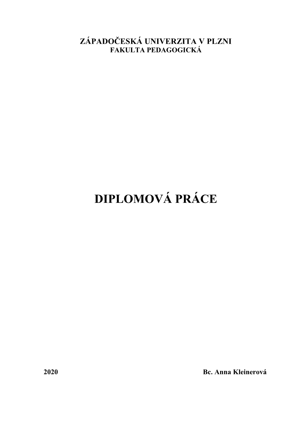 Diplomová Práce