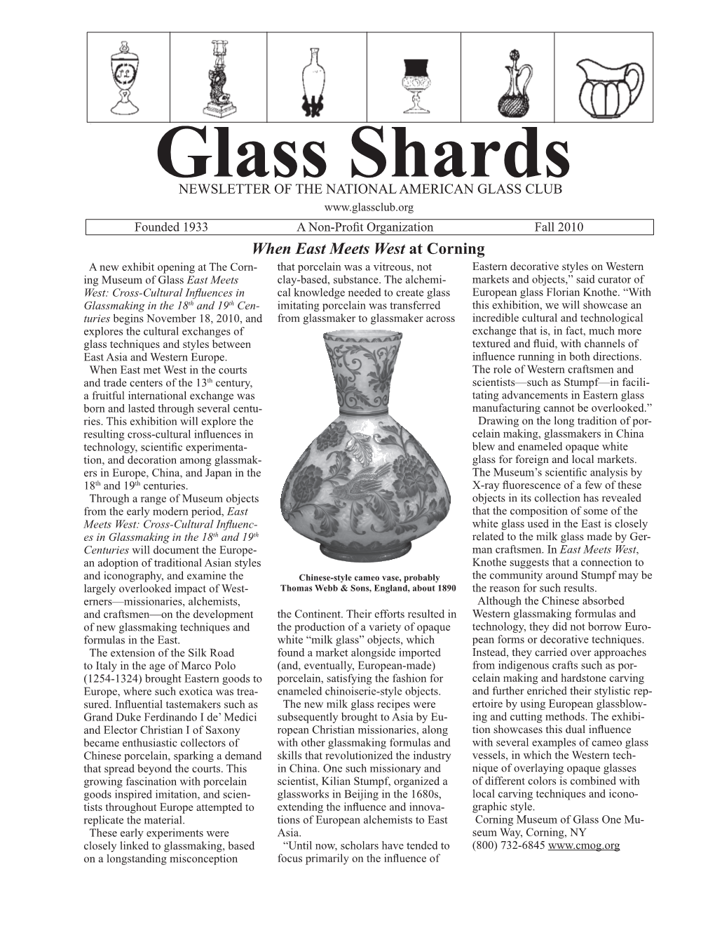 Glass Shards Fall 2010