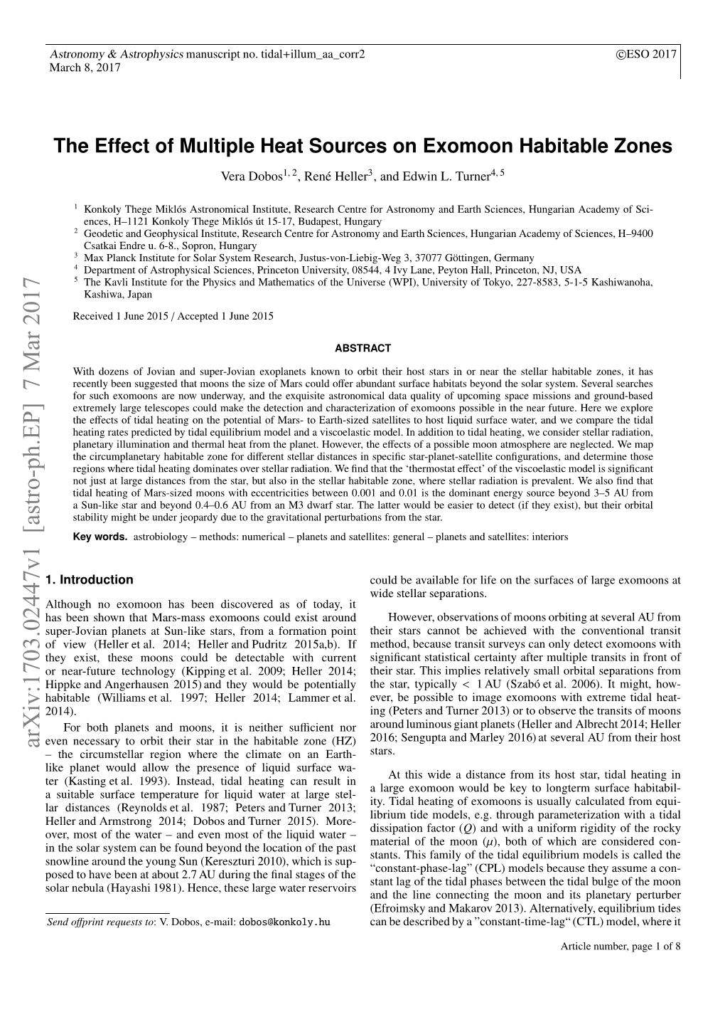 The Effect of Multiple Heat Sources on Exomoon Habitable Zones