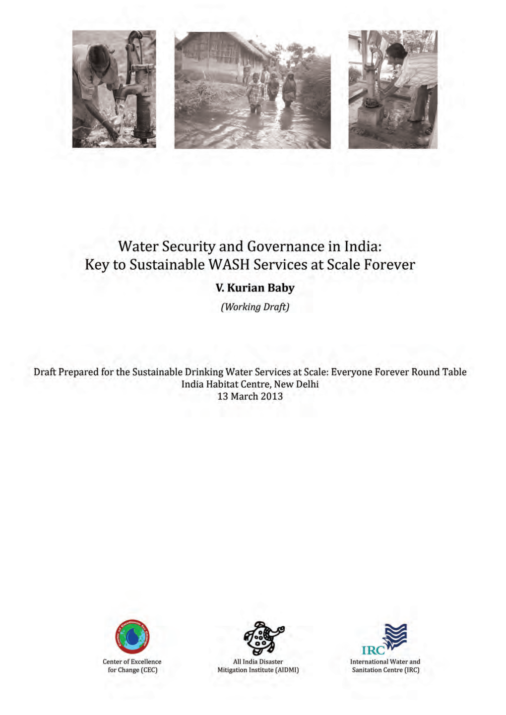 Water Security and Governance in India