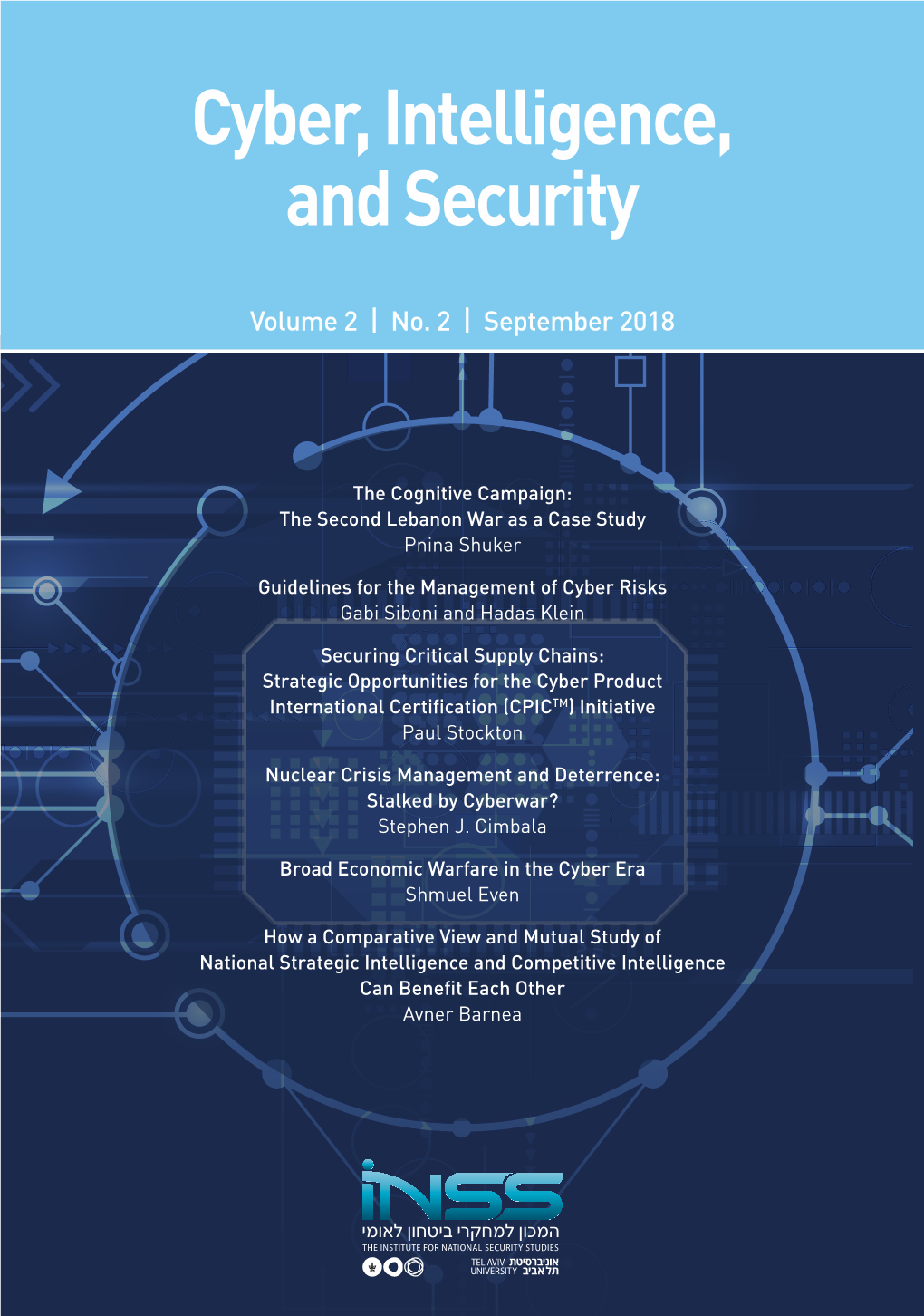 Cyber, Intelligence, and Security