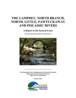 The Lamprey, North Branch, North, Little, Pawtuckaway and Piscassic Rivers